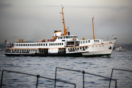 客运船，博斯普鲁斯海峡伊斯坦布尔
