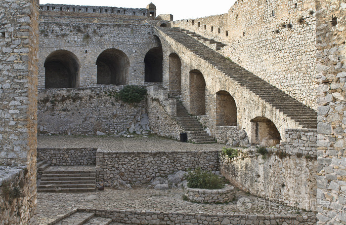 palamidi 城堡在希腊奥林匹亚城