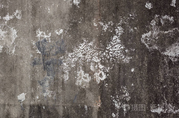 肮脏的水泥墙背景粗糙细致的纹理