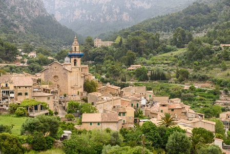 Valldemossa西班牙马略卡岛风景秀丽的老山村