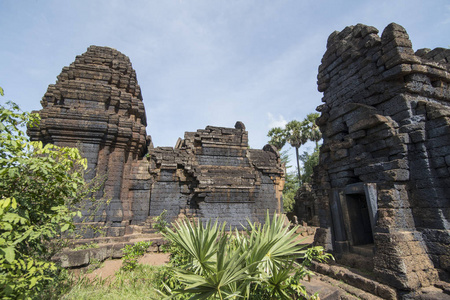 柬埔寨 Prasat Kuha Nokor 南部的高棉寺