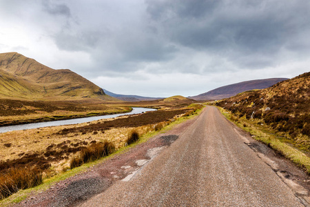 Durness 附近高地山景观