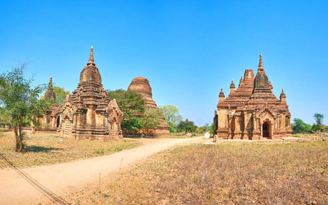 缅甸的邻近寺庙
