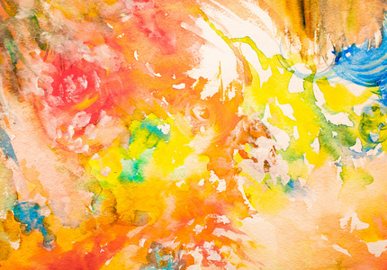 水彩抽象画图片-水彩抽象画素材-水彩抽象画插画-摄图新视界