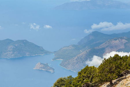 Oludeniz 海岸景观