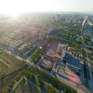 空中城市视图