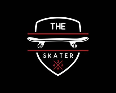 滑板的插图图片