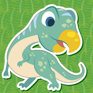 可爱恐龙 sticker29