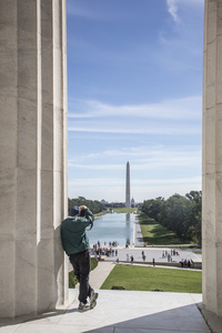 华盛顿纪念碑和圈子的标志图片