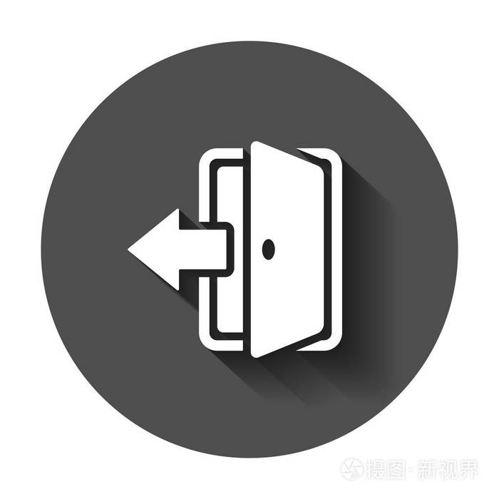 门入口概念插画-正版商用图片05htgr-摄图新视界