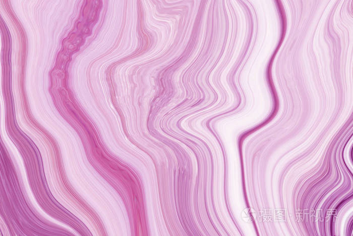 大理石的油墨多彩 粉红色大理石图案纹理抽象背景 可以用于背景或壁纸照片 正版商用图片05hykz 摄图新视界