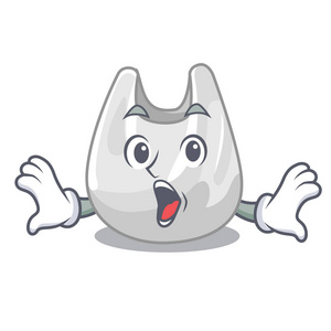 惊喜塑料袋吉祥物卡通照片