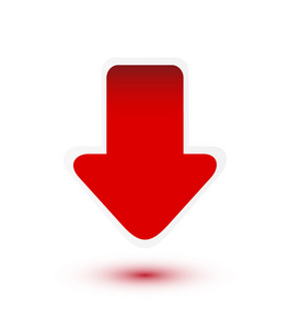 白底红色箭头图片-白底红色箭头素材-白底红色箭头插画-摄图新视界