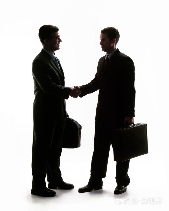 商务谈判的人