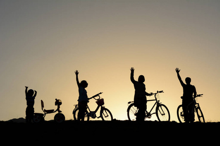 自行车文化与家庭观光