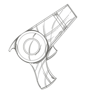 素描电吹风图片