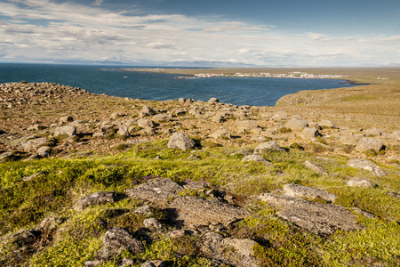 冰岛风景stakksfjordur 峡湾