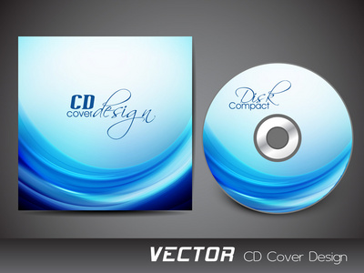 风格化 cd 封面设计模板。10 eps