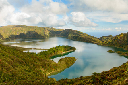 lagoa do fogo sao miguel葡萄牙亚速尔群岛