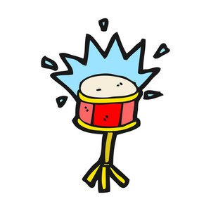 卡通小军鼓照片