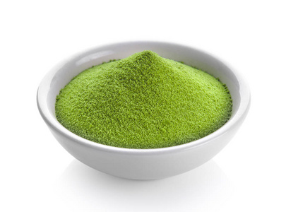 绿茶粉图片