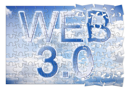 Web 3.0概念图在拼图中的形象