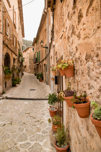 Valldemossa西班牙马略卡岛风景秀丽的老山村