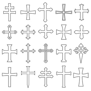 天主教图标天主教十字架图片