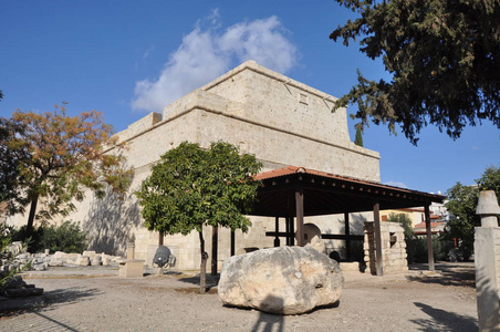 中世纪的利马索尔城堡在塞浦路斯