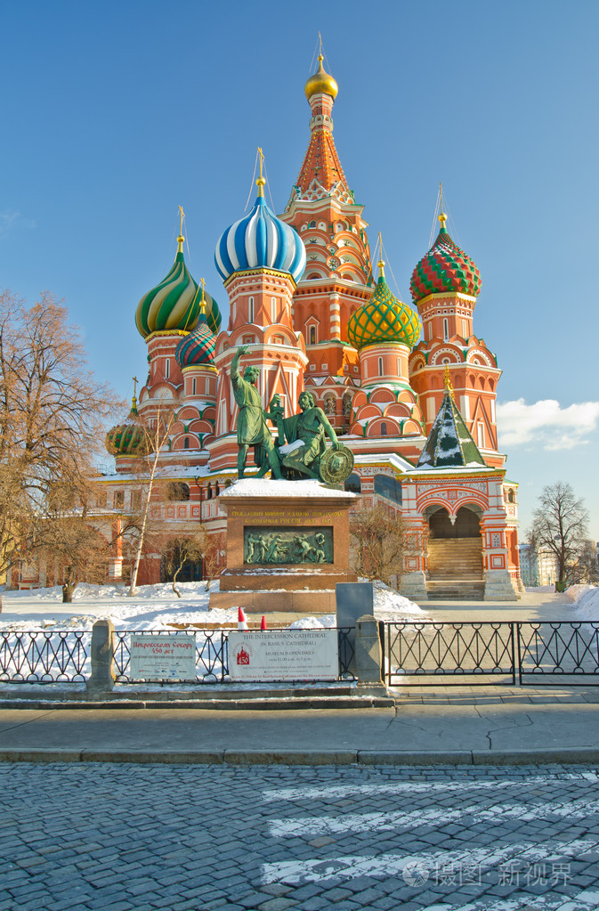 圣瓦西里大教堂俄罗斯