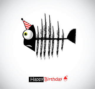 祝你生日快乐卡鱼