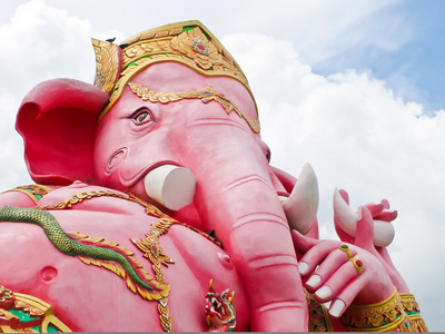 象头神雕像泰国图片