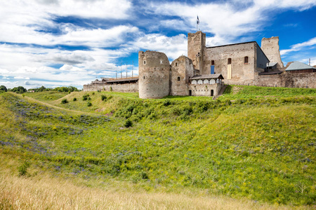 废墟的利沃尼亚秩序城堡.rakvere, 爱沙尼亚, 波罗的海国家, 欧洲.