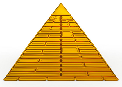 金属金字塔图片