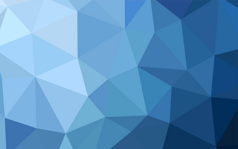 浅蓝色矢量梯度三角形纹理.带渐变的三角形几何样本.