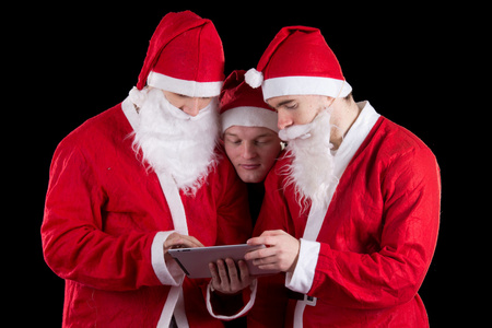 三个圣诞老人