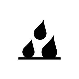 水耐水湿密符号, 黑白相间照片