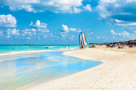 古巴著名海滩图片