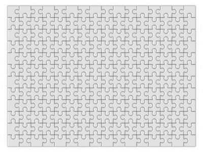 空白拼图照片