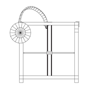 3d 打印机线框