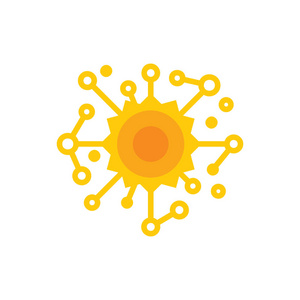 Sun 网络徽标图标设计