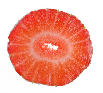 叶子上的草莓图片