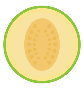 有小种子的圆形水果, 哈密瓜