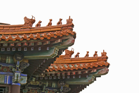 中国古建筑的屋檐图片
