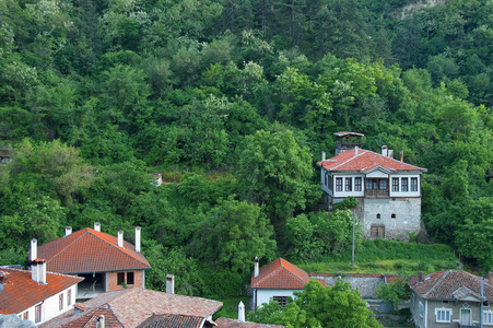 历史悠久的 melnik，保加利亚的镇