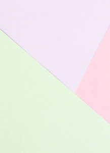 抽象粉彩色彩图案纸的背景。最小几何时尚背景。平躺, 顶部视图。复制空间