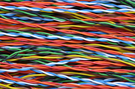 多彩的网络电缆