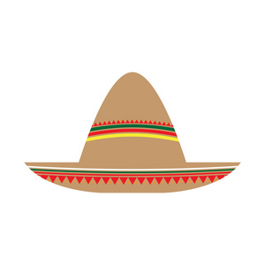 传统的墨西哥帽