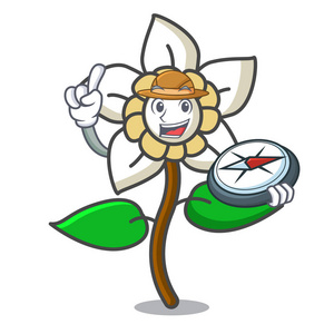 卡通茉莉花图片