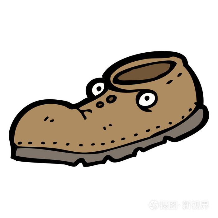 旧鞋卡通